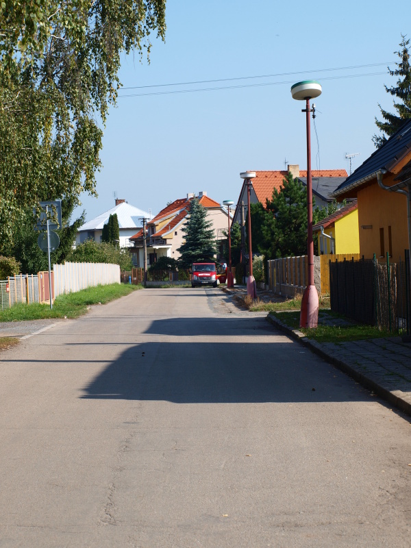 ulice na parcelách od ulice ve staré vsi